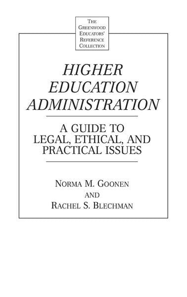 Produktbild: Higher Education Administration