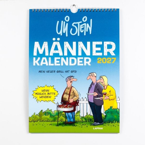 Produktbild: Uli Stein M&auml;nner Kalender 2027: Monatskalender f&uuml;r die Wand