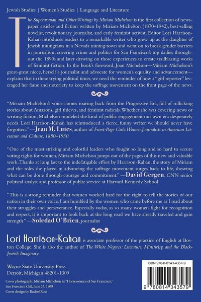 Produktbild: Superwoman and Other Writings by Miriam Michelson