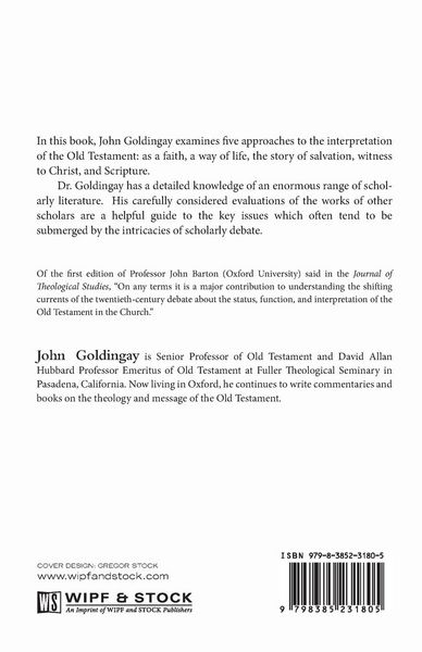 Produktbild: Approaches to Old Testament Interpretation