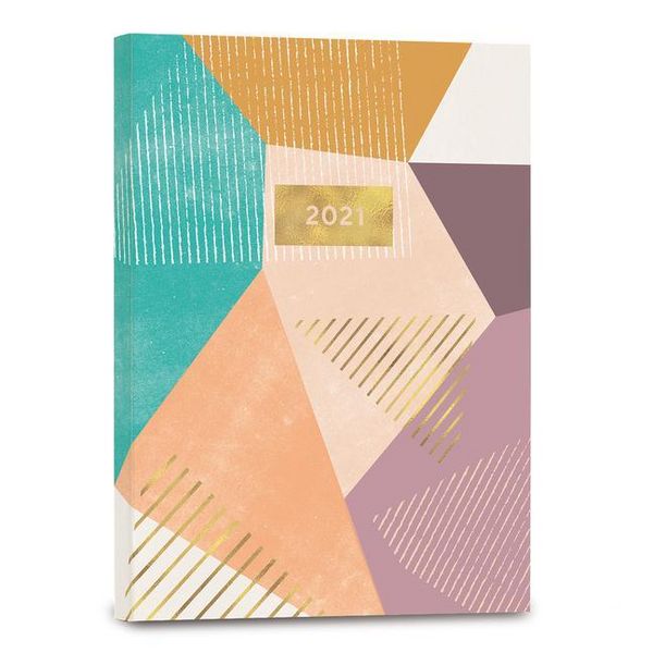 Produktbild: Peach Geometric 2021 Weekly Planner