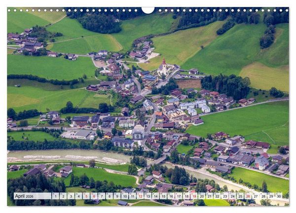 Produktbild: Gr&uuml;&szlig;e aus Unken (Wandkalender 2026 DIN A3 quer), CALVENDO Monatskalender
