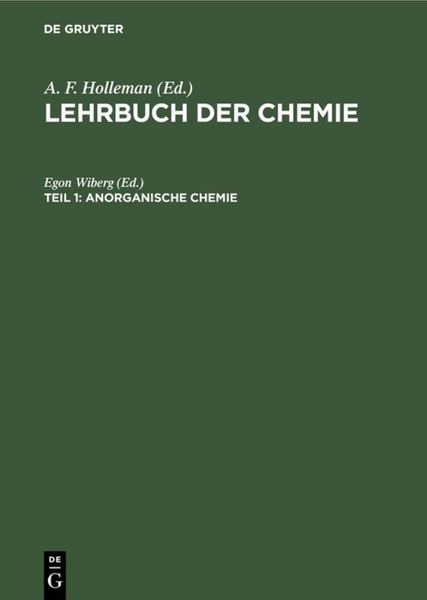 Produktbild: Anorganische Chemie
