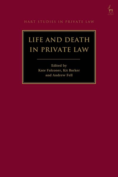 Produktbild: Life and Death in Private Law