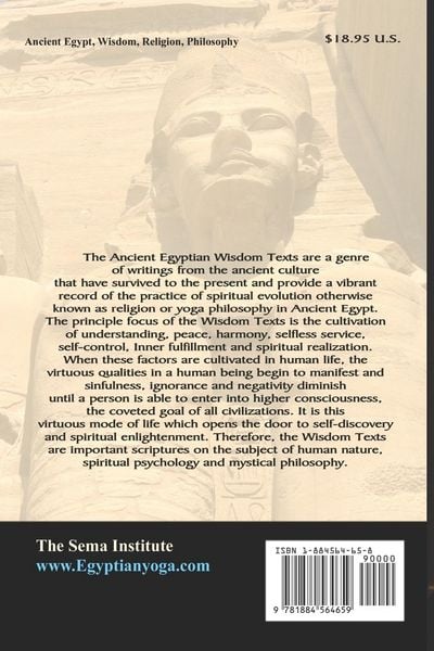 Produktbild: The Ancient Egyptian Wisdom Texts