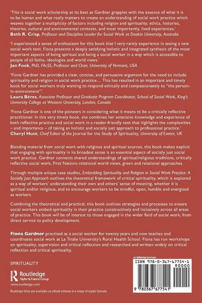 Produktbild: Embedding Spirituality and Religion in Social Work Practice