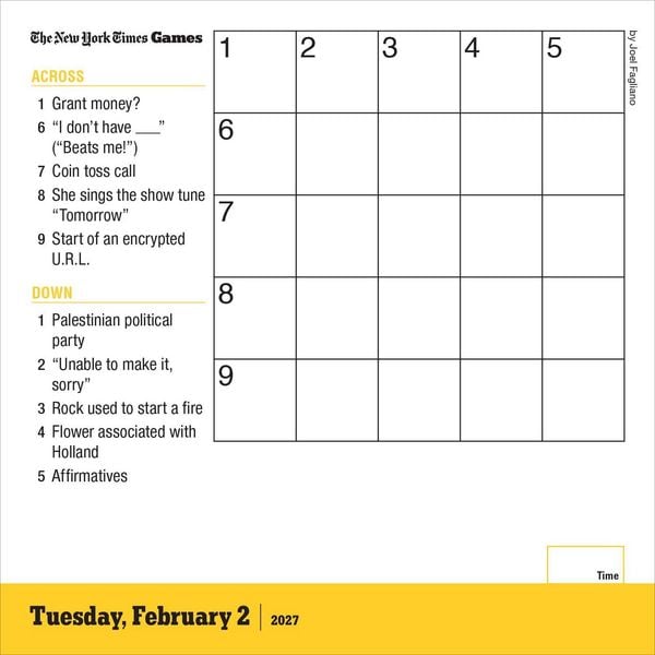 Produktbild: The New York Times Mini Crossword Page-A-Day&reg; Calendar 2027