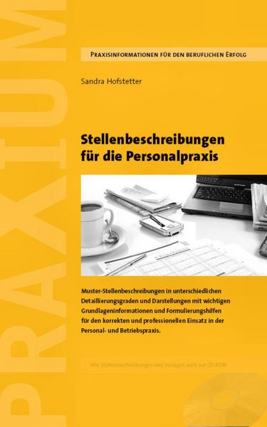Produktbild: Stellenbeschreibungen f&uuml;r die Personalpraxis