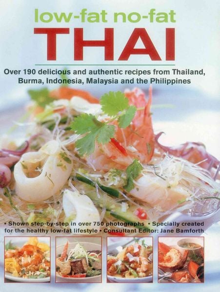 Produktbild: Low-Fat, No-Fat Thai & South-East Asian Cookbook