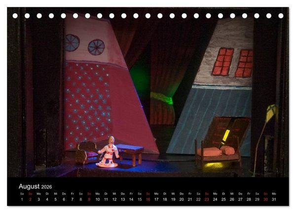 Produktbild: FASZINIERENDE THEATERR&Auml;UME (Tischkalender 2026 DIN A5 quer), CALVENDO Monatskalender