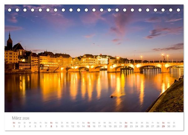 Produktbild: Reise durch die SCHWEIZ (Tischkalender 2026 DIN A5 quer), CALVENDO Monatskalender