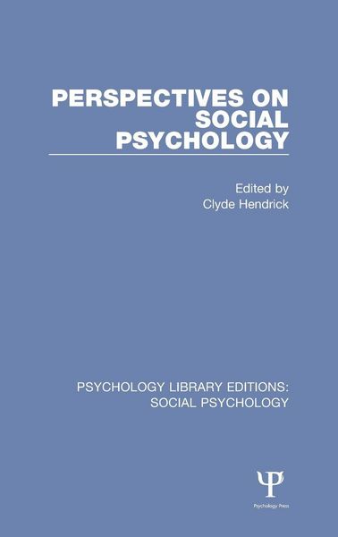 Produktbild: Perspectives on Social Psychology