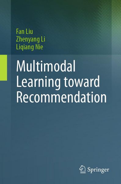 Produktbild: Multimodal Learning toward Recommendation