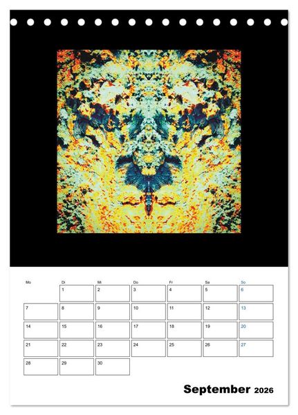 Produktbild: Nature's Faces (Tischkalender 2026 DIN A5 hoch), CALVENDO Monatskalender
