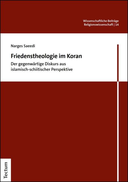 Produktbild: Friedenstheologie im Koran