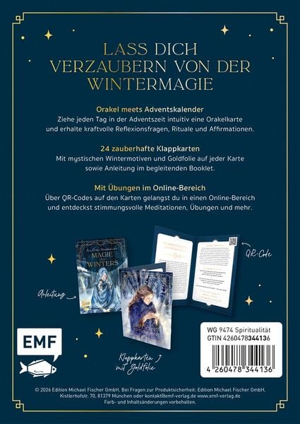Produktbild: Orakel-Adventskalender: Magie des Winters