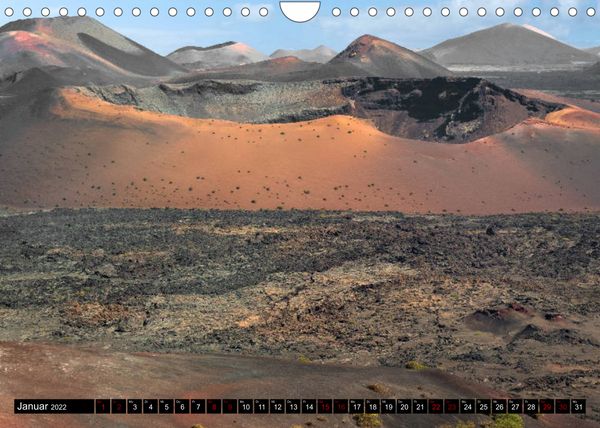 Produktbild: Vulkanlandschaften - Aus Lava und Asche modelliert (Wandkalender 2022 DIN A4 quer)