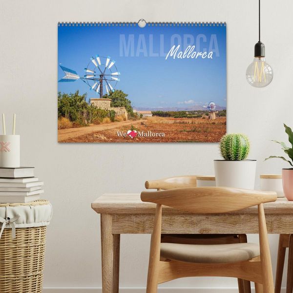 Produktbild: Mallorca, Mallorca (Wandkalender 2026 DIN A3 quer), CALVENDO Monatskalender