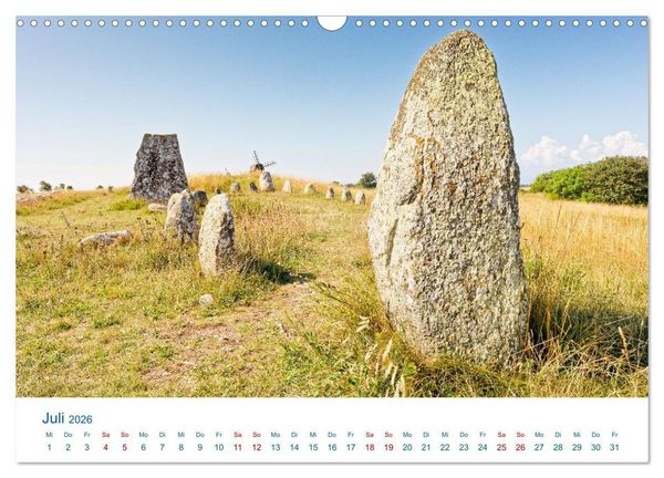 Produktbild: &Ouml;land - Schwedens Insel der Sonne und des Windes (Wandkalender 2026 DIN A3 quer), CALVENDO Monatskalender