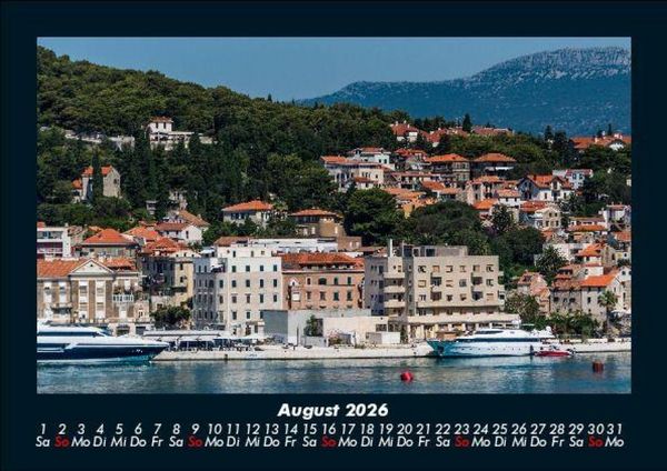 Produktbild: Kroatien 2026 Fotokalender DIN A5
