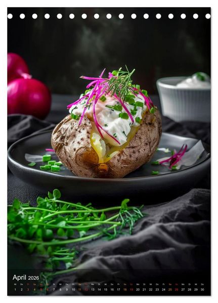 Produktbild: Cooles Fingerfood (Tischkalender 2026 DIN A5 hoch), CALVENDO Monatskalender
