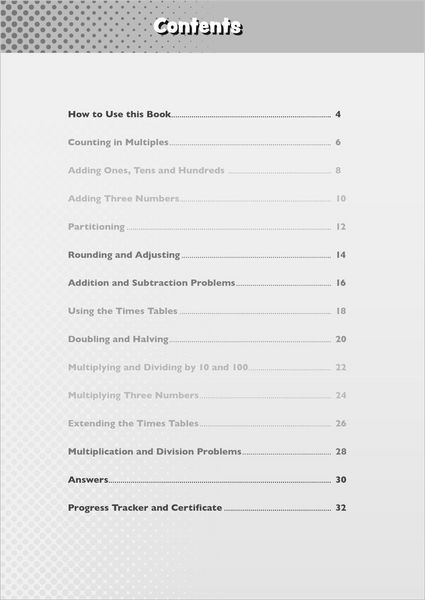 Produktbild: Mental Maths Practice Ages 7-9