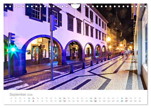 Produktbild: Funchal - Madeiras stolze Hauptstadt (Wandkalender 2026 DIN A4 quer), CALVENDO Monatskalender