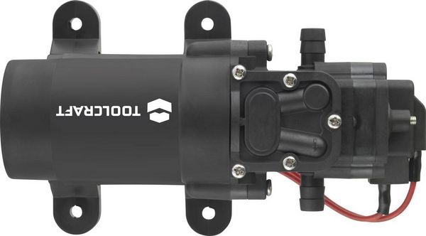 Produktbild: TOOLCRAFT TO-7159155 Niedervolt-Druckwasserpumpe 258 l/h 12 V/DC