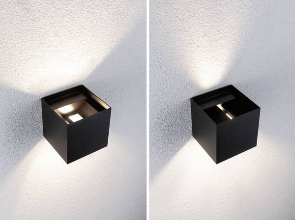 Produktbild: Paulmann 94847 LED-Au&szlig;enwandleuchte LED 5W Anthrazit