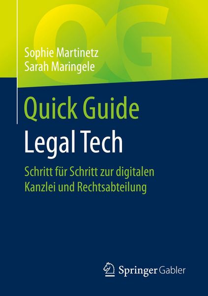 Produktbild: Quick Guide Legal Tech