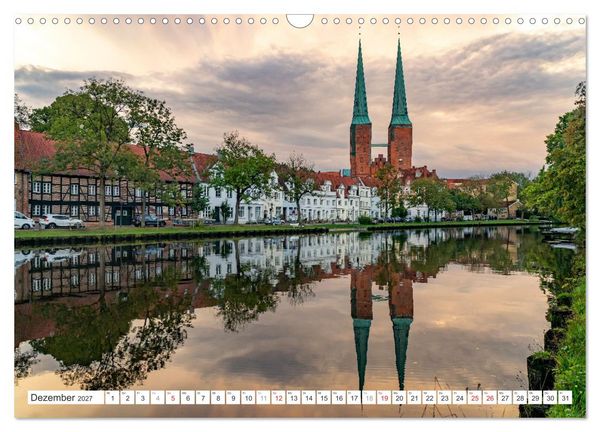 Produktbild: Schleswig-Holstein - Hansestadt L&uuml;beck (Wandkalender 2027 DIN A3 quer), CALVENDO Monatskalender