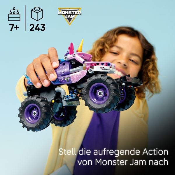 Produktbild: LEGO Technic 42220 Monster Jam Sparkle Smash, Spielzeug f&uuml;r Kinder ab 7