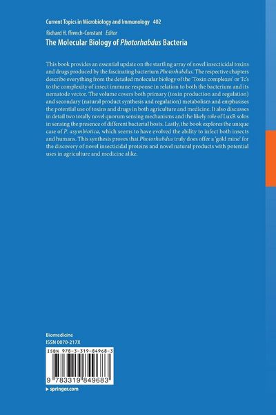 Produktbild: The Molecular Biology of Photorhabdus Bacteria