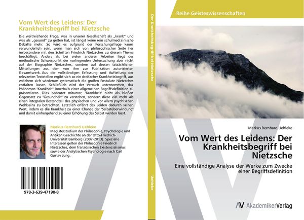 Produktbild: Vom Wert des Leidens: Der Krankheitsbegriff bei Nietzsche