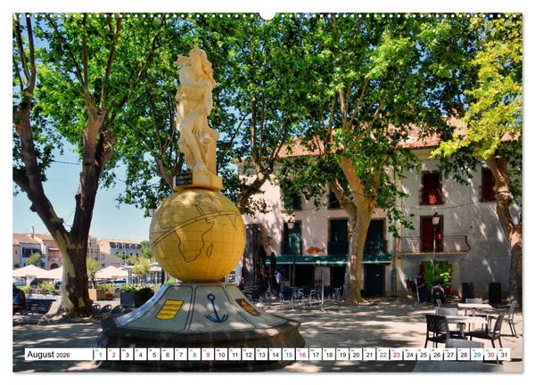 Produktbild: Agde - die schwarze Perle des Languedoc (hochwertiger Premium Wandkalender 2026 DIN A2 quer), Kunstdruck in Hochglanz