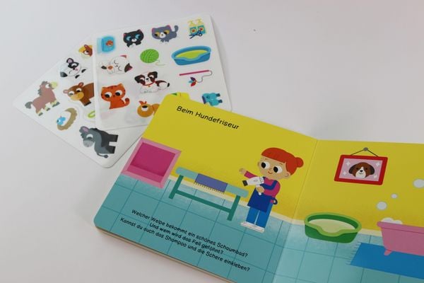 Produktbild: Stickerspa&szlig; f&uuml;r kleine H&auml;nde - Tierkinder