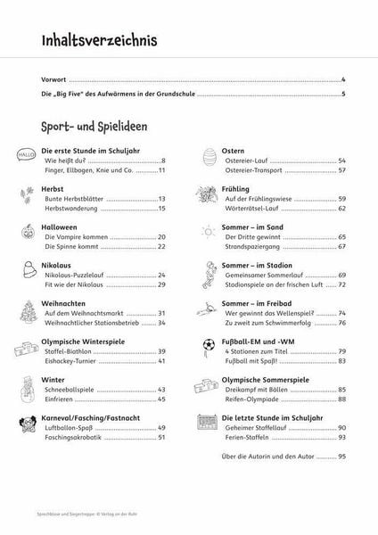 Produktbild: Sport- und Spielideen f&uuml;r das ganze Schuljahr