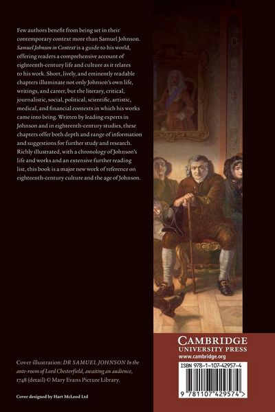 Produktbild: Samuel Johnson in Context