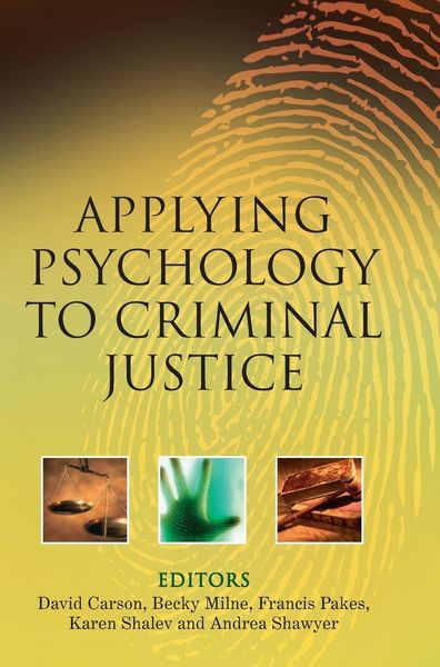 Produktbild: Applying Psychology to Criminal Justice