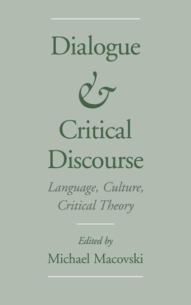 Produktbild: Dialogue and Critical Discourse