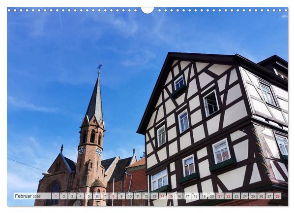 Produktbild: Miltenberg neu entdeckt (Wandkalender 2026 DIN A3 quer), CALVENDO Monatskalender