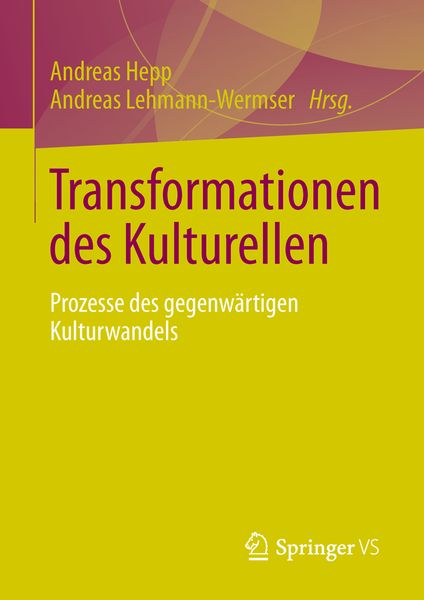 Produktbild: Transformationen des Kulturellen