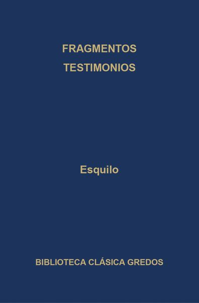 Produktbild: Fragmentos. Testimonios.