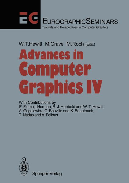 Produktbild: Advances in Computer Graphics IV