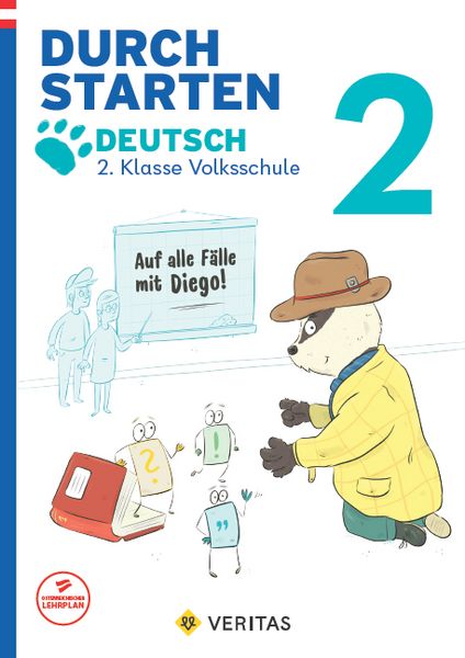 Produktbild: Durchstarten. Auf alle F&auml;lle mit Diego! Deutsch 2. Klasse Volksschule