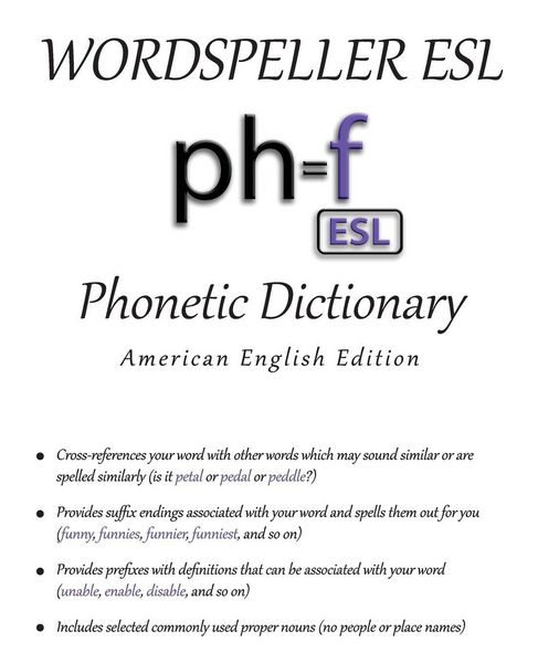 Produktbild: Wordspeller ESL Phonetic Dictionary