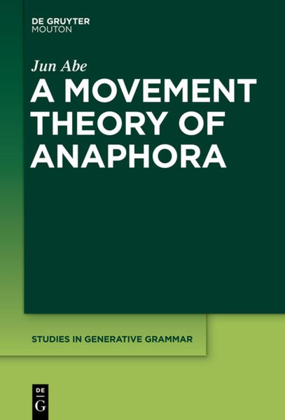 Produktbild: A Movement Theory of Anaphora