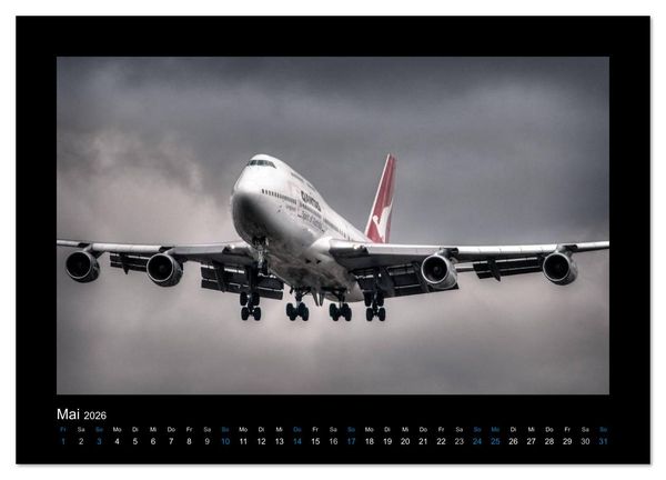 Produktbild: Faszination Luftfahrt (Wandkalender 2026 DIN A4 quer), CALVENDO Monatskalender