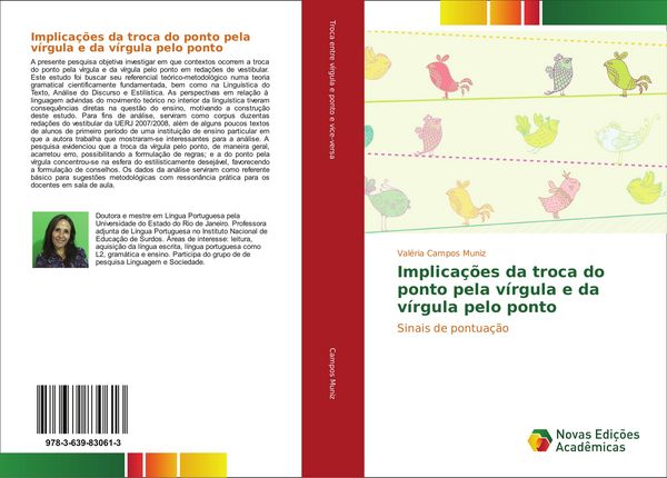 Produktbild: Implica&ccedil;&otilde;es da troca do ponto pela v&iacute;rgula e da v&iacute;rgula pelo ponto