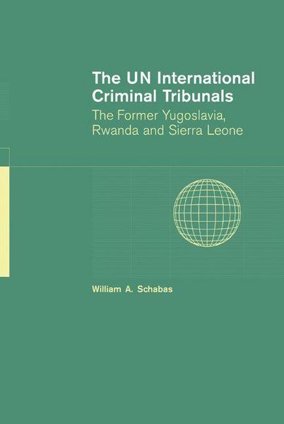 Produktbild: The Un International Criminal Tribunals